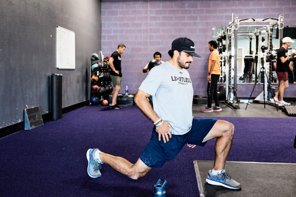 Member performing bodyweight calisthenics training at ALTIS Fitness in Phoenix AZ