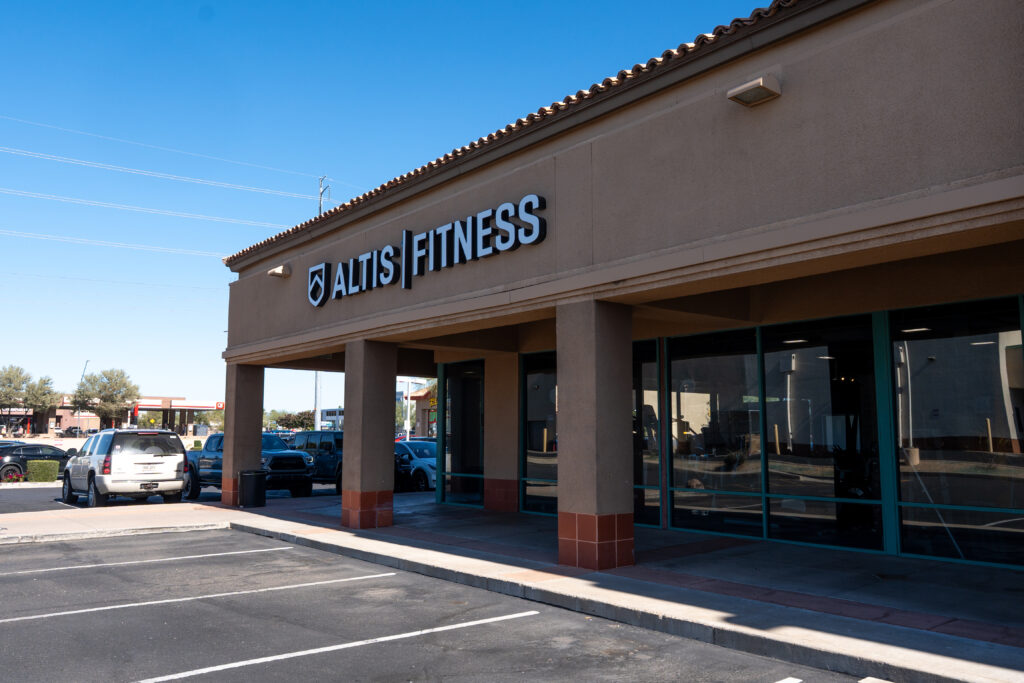 Community members working out at a locally owned gym in Phoenix AZ